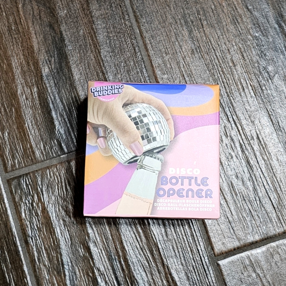 Original Drinking Buddies Disco Ball Bottle Opener